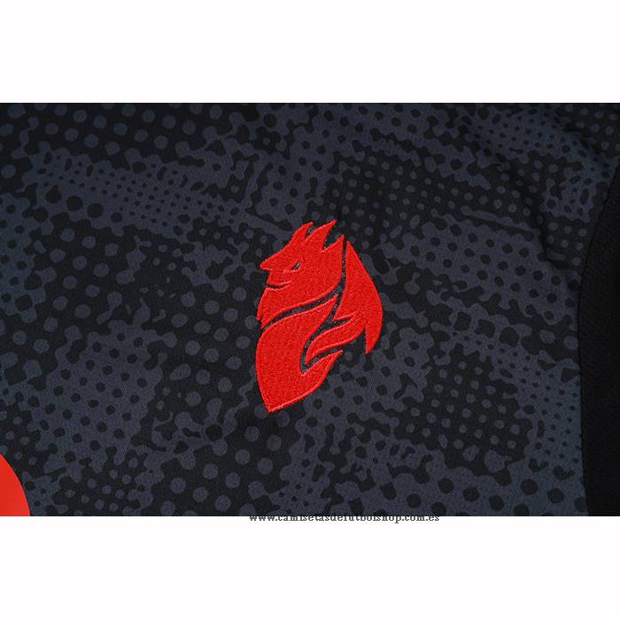 Chandal del AC Milan 25-26 Manga Corta Negro - Pantalon Corto